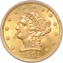 1901 PCGS MS-65.