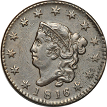 Seventeen Middle Date Large cents.