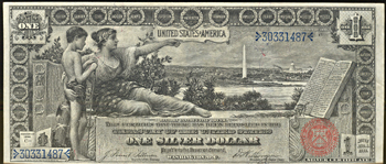 1896 $1.00.  CU.