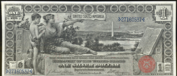 1896 $1.00.  CU.