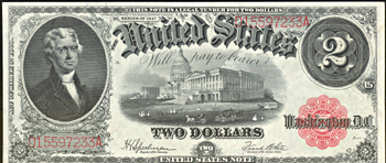 1917 $2.00.  CHCU.