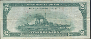 1918 $2.00 St. Louis.  PMG VF-25.