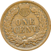 1909-S F/rim marks.