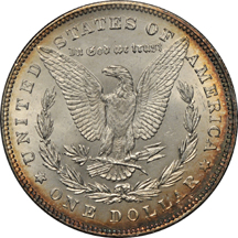 1878 7/8TF Photo-Certified Coin Institute. MS-61.