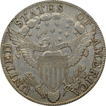 1803 Large 3 (B-6). ANACS XF-40.