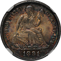 1891 NGC MS-66.