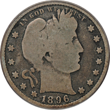 1896-S PCGS GD-6.