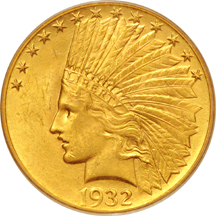 1932 PCGS MS-63.