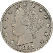 1885 PCGS VF-30.