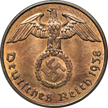 Dansco Album of World War II dated (1936 - 1945) foreign coins.