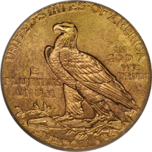 1911-S PCGS MS-62 Golden Gate Collection.