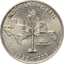 1935 SpanishTrail. PCGS MS-64.