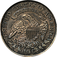 1832 JR-2. ANACS AU-50.