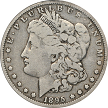 Fiftty-eight Morgan dollars and fourteen Peace dollars, certified.