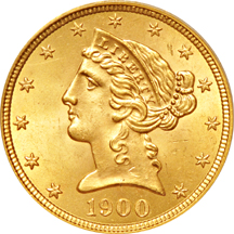 1900 PCGS MS-64.