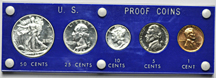 1942 five-piece Proof Set.