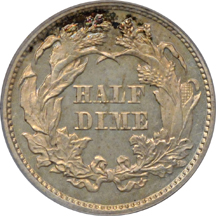 1873 PCGS PF-65.