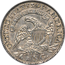 1831 "LM-1.3 retained cud." PCGS AU-55.