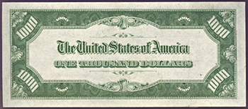 1934-A $1,000.00 St. Louis.  CHCU.