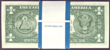 Pack of 1963-A $1.00 New York.  CHCU.