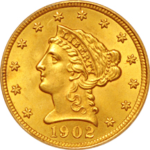 1902 PCGS MS-64.