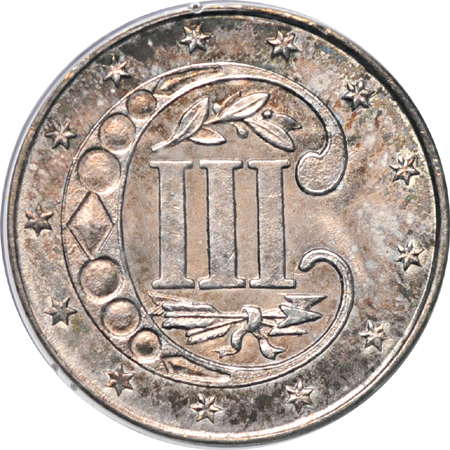 1861 PCGS MS-64.