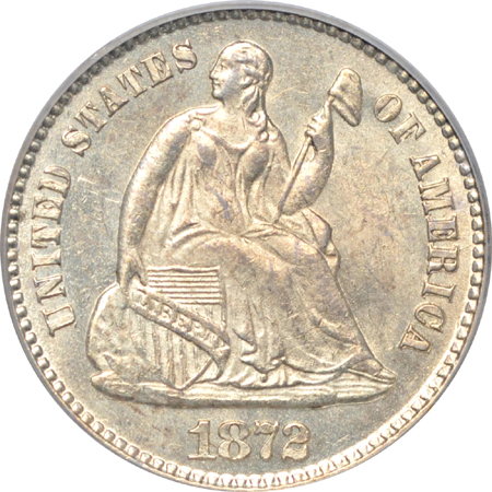 1872 PCGS MS-64.