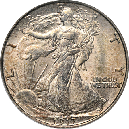 1917 PCGS MS-64.