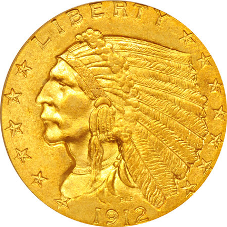 1912 PCGS MS-64.