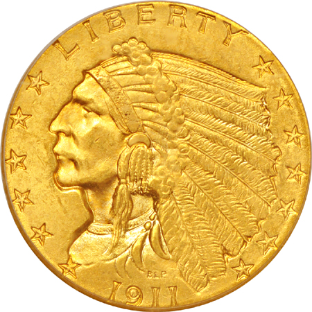 1911 PCGS MS-63 "CAC."