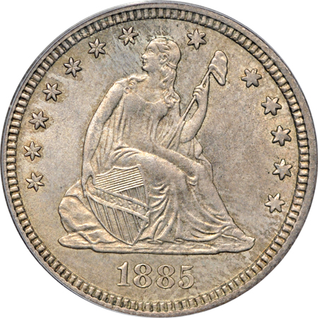 1885 PCGS MS-65.