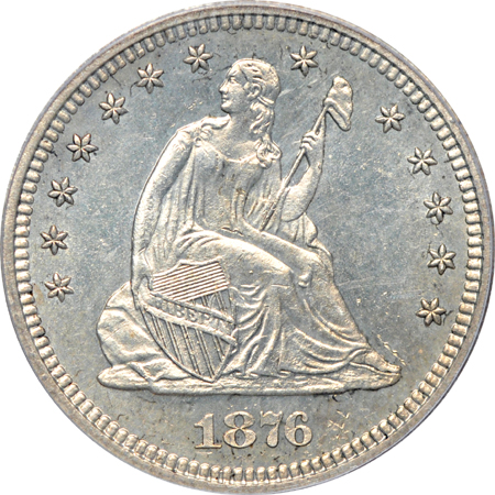 1876-S PCGS MS-64.