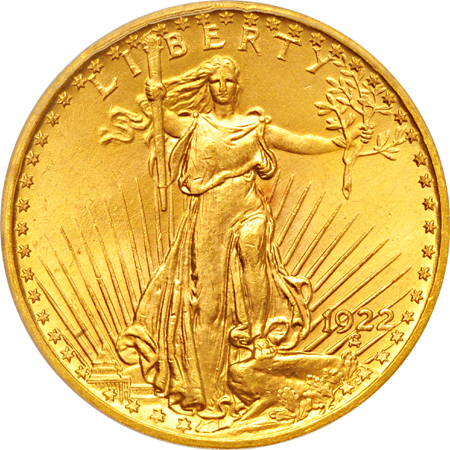 1922 PCGS MS-64.