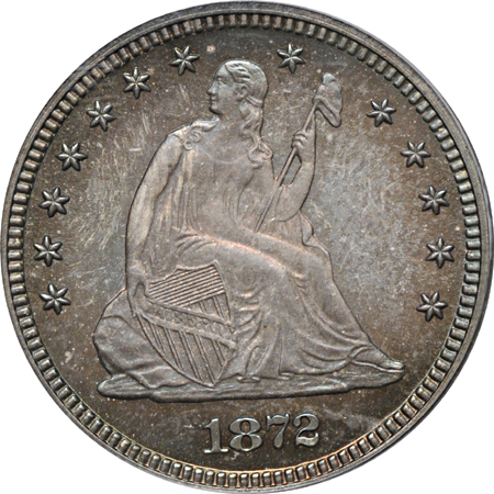 1872 PCGS PF-67.