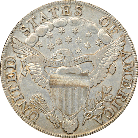 1803 Large 3 (B-6, BB-255, R.2). ANACS XF-40.