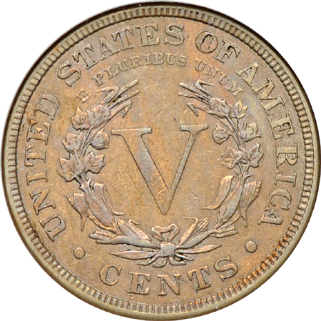 1885 ANACS XF-40.