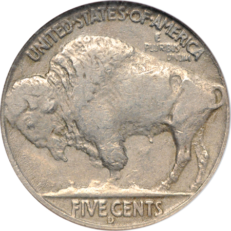 1937-D 3 Legged. NGC XF-45 CAC.