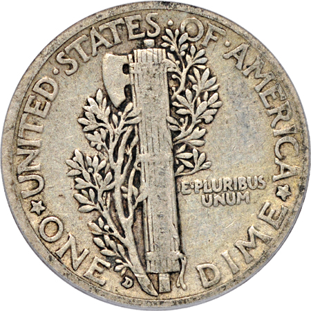 1916-D PCGS F-12.