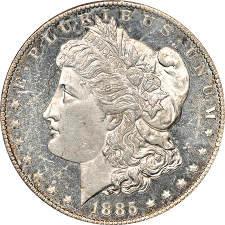 1885-CC PCGS MS-63DMPL.