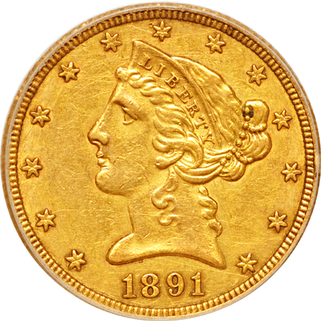 1891-CC PCGS XF-45.