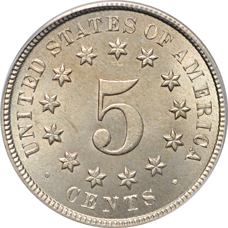 1871 PCGS MS-65.