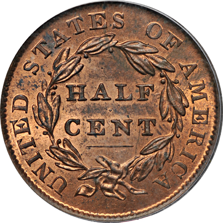 1835 "C-1" PCGS MS-64RB.