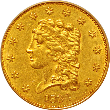 1834 PCGS AU-55.