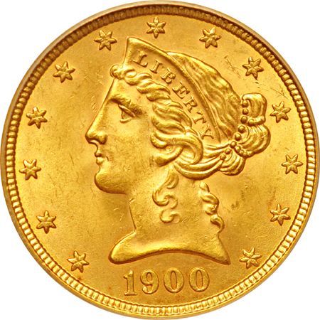 1900 PCGS MS-64.