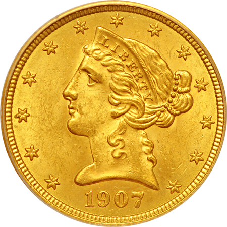 1907 PCGS MS-64.