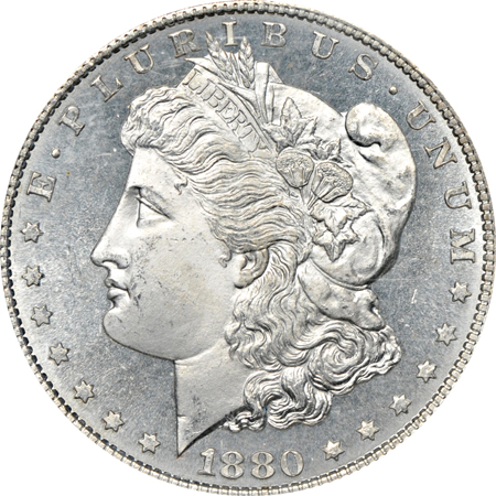 1880-S and 1881-S PCGS MS-65PL.