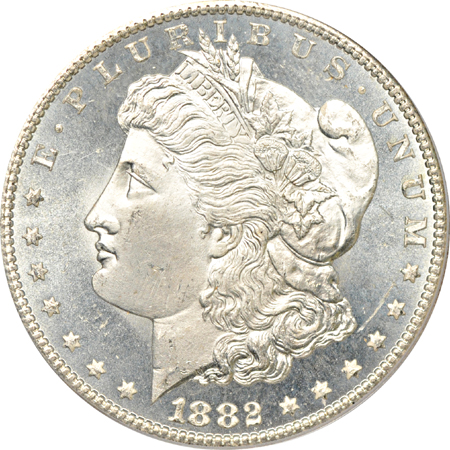 1882-CC VAM-5. PCGS MS-65PL.