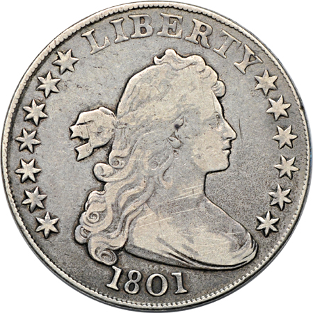 Eight dollar type coins.