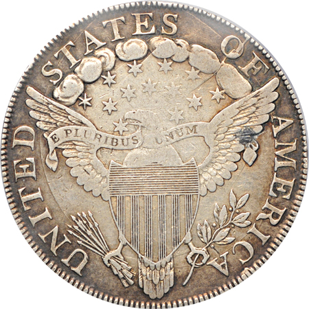 1799 (B-10, BB-163, R.2) PCGS Genuine.