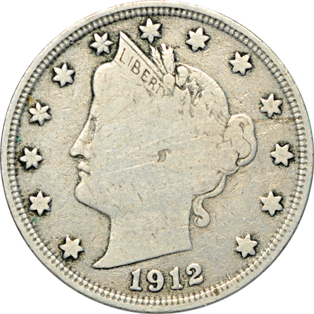 Album (1883 - 1912-S) of Liberty Head nickels.